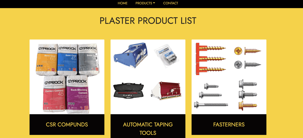 工作室建筑材料网站案例- 墨尔本建筑材料网站